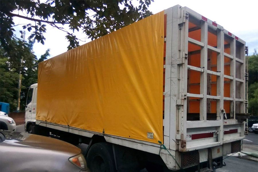 Toldo para camion