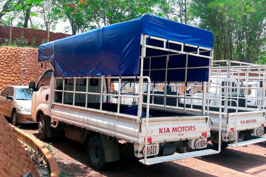 Toldo para camion San Salvador